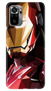 Iron Man Superhero Mobile Back Case for Redmi Note 10S  (Design - 122)