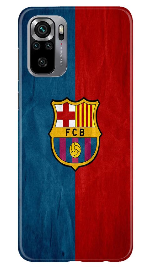 FCB Football Case for Redmi Note 10S  (Design - 123)