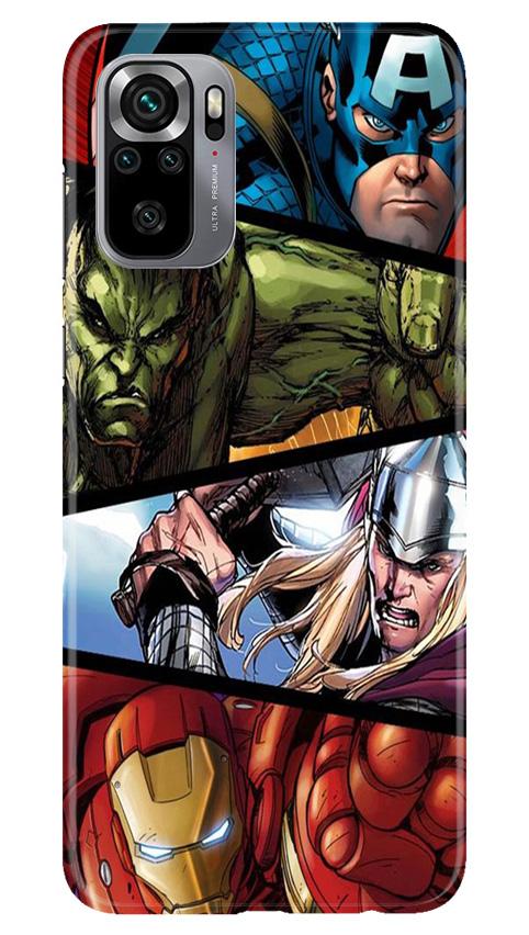 Avengers Superhero Case for Redmi Note 10S(Design - 124)
