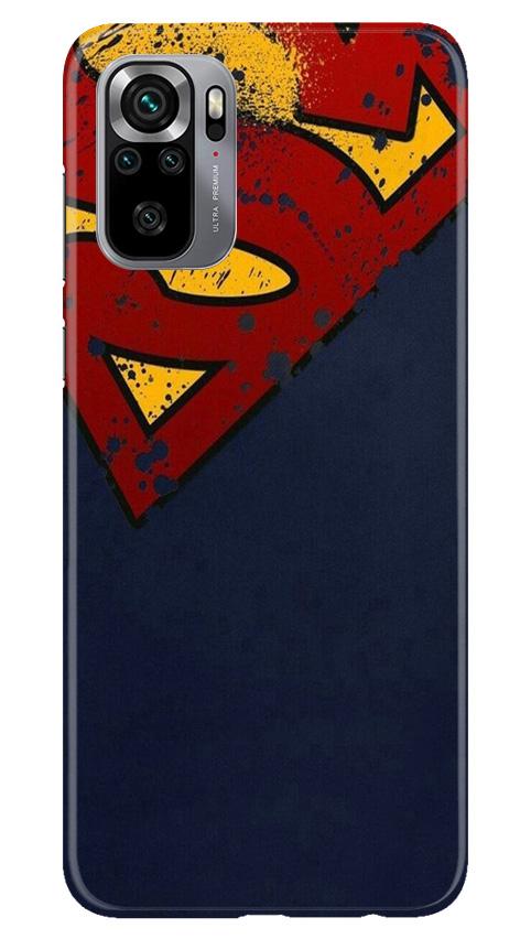 Superman Superhero Case for Redmi Note 10S  (Design - 125)
