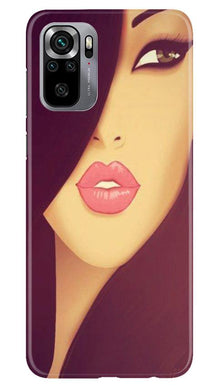 Girlish Mobile Back Case for Redmi Note 10S  (Design - 130)