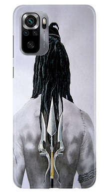 Lord Shiva Mobile Back Case for Redmi Note 10S  (Design - 135)