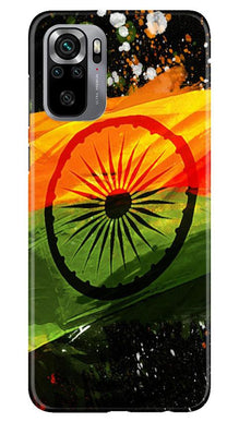 Indian Flag Mobile Back Case for Redmi Note 10S  (Design - 137)