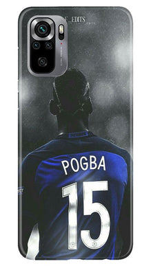 Pogba Mobile Back Case for Redmi Note 10S  (Design - 159)