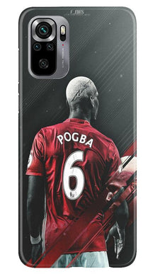 Pogba Mobile Back Case for Redmi Note 10S  (Design - 167)