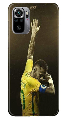 Neymar Jr Mobile Back Case for Redmi Note 10S  (Design - 168)