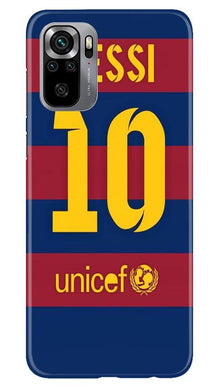 Messi Mobile Back Case for Redmi Note 10S  (Design - 172)