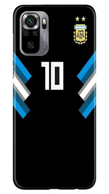 Argentina Mobile Back Case for Redmi Note 10S  (Design - 173)