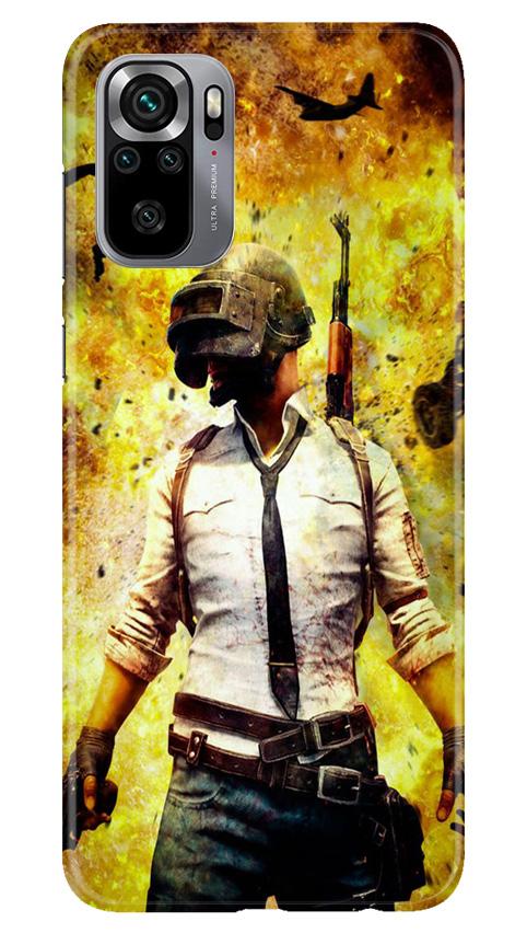 Pubg Case for Redmi Note 10S  (Design - 180)