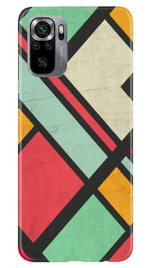 Boxes Mobile Back Case for Redmi Note 10S (Design - 187)