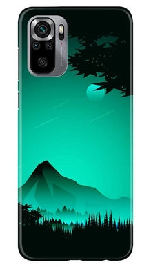 Moon Mountain Mobile Back Case for Redmi Note 10S (Design - 204)