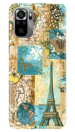 Travel Eiffel Tower Case for Redmi Note 10S (Design No. 206)
