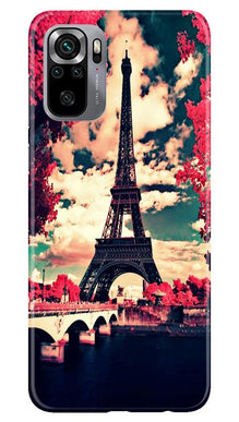 Eiffel Tower Mobile Back Case for Redmi Note 10S (Design - 212)