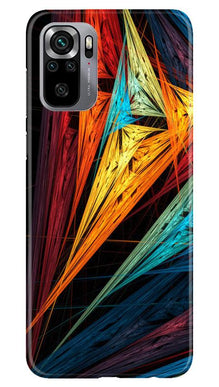 Modern Art Mobile Back Case for Redmi Note 10S (Design - 229)