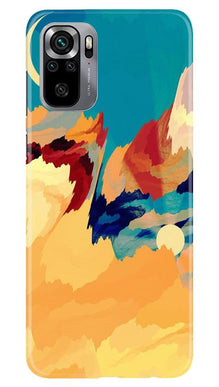 Modern Art Mobile Back Case for Redmi Note 10S (Design - 236)
