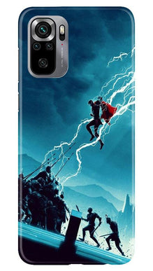 Thor Avengers Mobile Back Case for Redmi Note 10S (Design - 243)