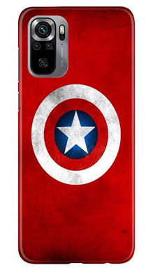 Captain America Mobile Back Case for Redmi Note 10S (Design - 249)