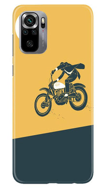 Bike Lovers Mobile Back Case for Redmi Note 10S (Design - 256)