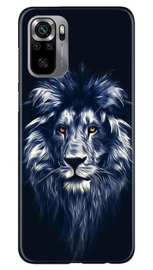 Lion Mobile Back Case for Redmi Note 10S (Design - 281)