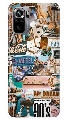Vintage Design Mobile Back Case for Redmi Note 10S (Design - 284)