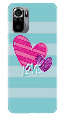 Love Mobile Back Case for Redmi Note 10S (Design - 299)