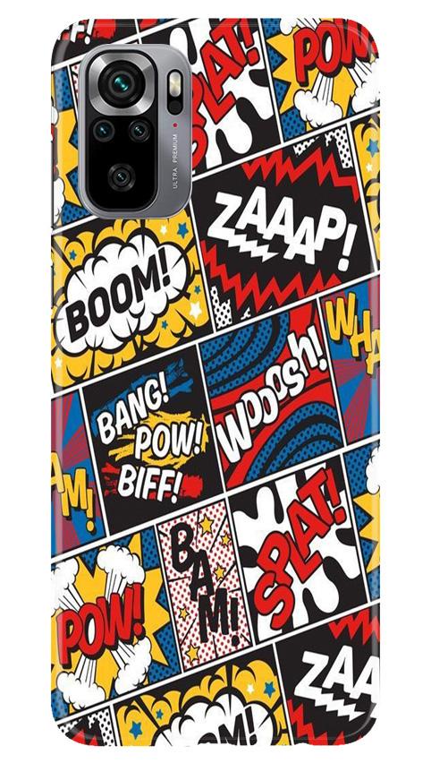 Boom Mobile Back Case for Redmi Note 10S (Design - 302)