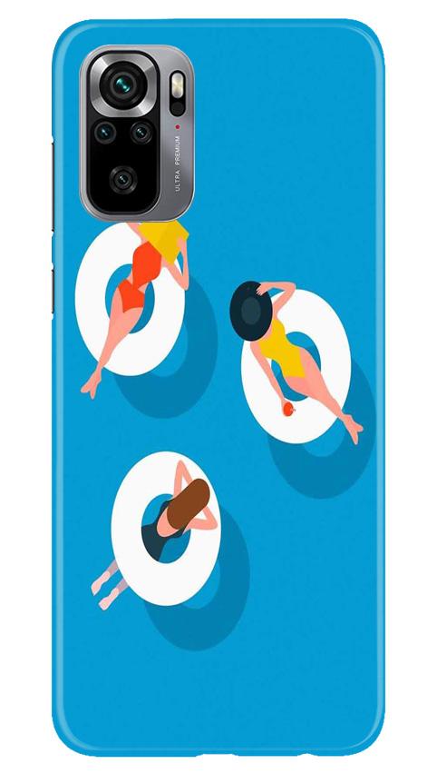 Girlish Mobile Back Case for Redmi Note 10S (Design - 306)