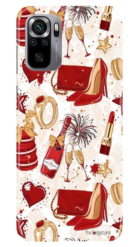 Girlish Mobile Back Case for Redmi Note 10S (Design - 312)
