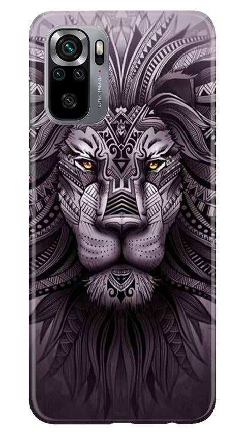Lion Mobile Back Case for Redmi Note 10S (Design - 315)
