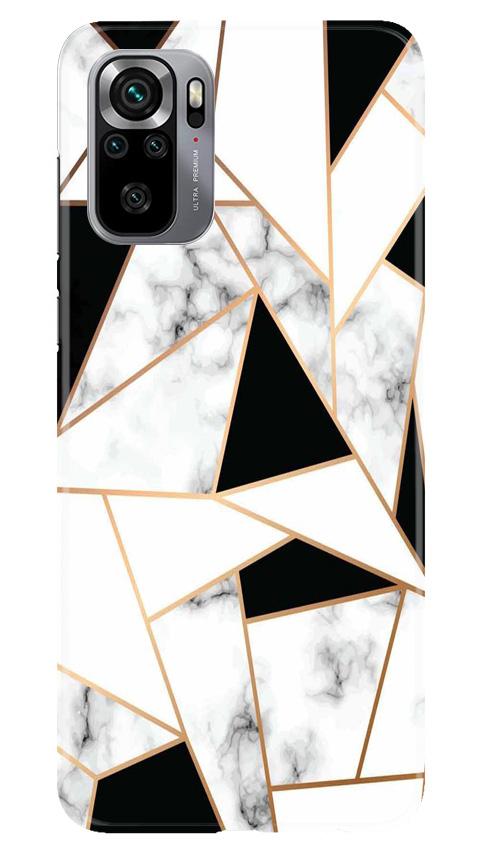 Marble Texture Mobile Back Case for Redmi Note 10S (Design - 322)