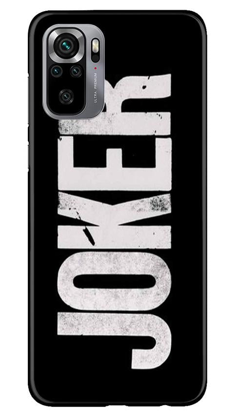 Joker Mobile Back Case for Redmi Note 10S (Design - 327)