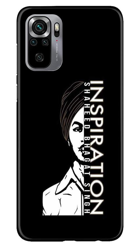 Bhagat Singh Mobile Back Case for Redmi Note 10S (Design - 329)