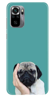 Puppy Mobile Back Case for Redmi Note 10S (Design - 333)