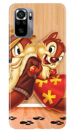 Chip n Dale Mobile Back Case for Redmi Note 10S (Design - 335)
