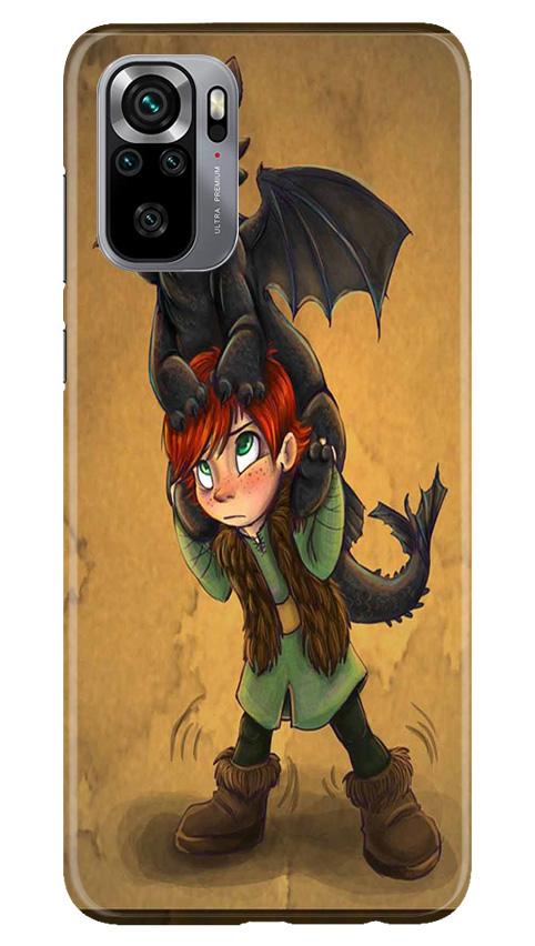 Dragon Mobile Back Case for Redmi Note 10S (Design - 336)