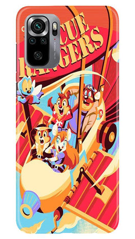 Rescue Rangers Mobile Back Case for Redmi Note 10S (Design - 341)