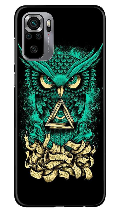 Owl Mobile Back Case for Redmi Note 10S (Design - 358)