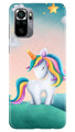 Unicorn Mobile Back Case for Redmi Note 10S (Design - 366)