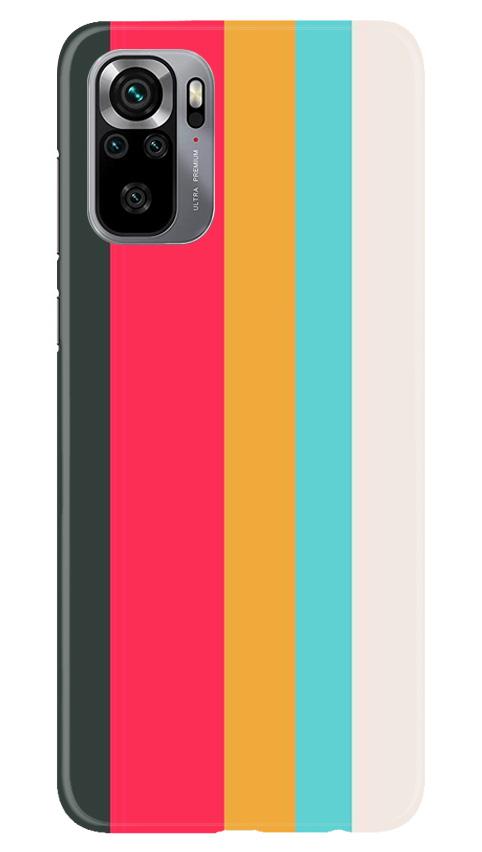 Color Pattern Mobile Back Case for Redmi Note 10S (Design - 369)