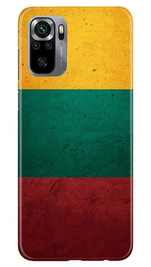 Color Pattern Mobile Back Case for Redmi Note 10S (Design - 374)