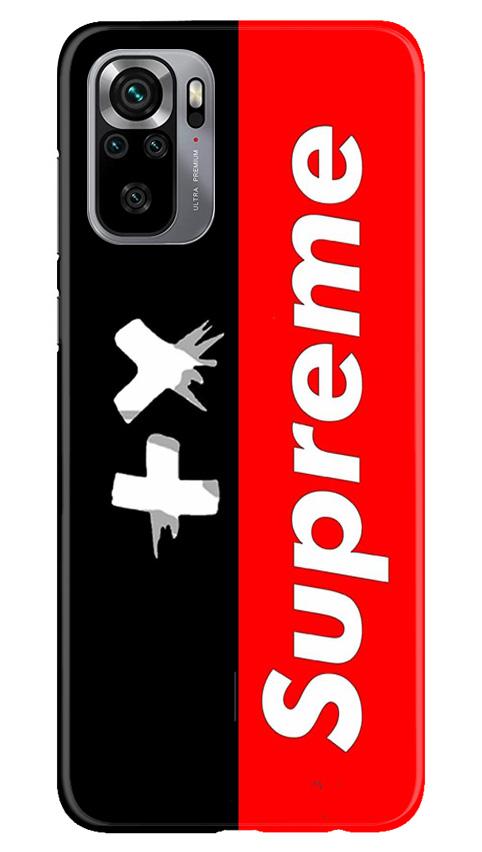Supreme Mobile Back Case for Redmi Note 10S (Design - 389)