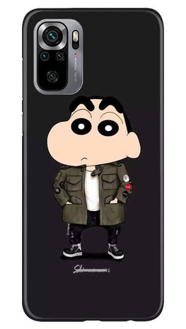 Shin Chan Mobile Back Case for Redmi Note 10S (Design - 391)