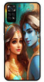 Lord Radha Krishna Metal Mobile Case for Redmi Note 11   (Design No -01)