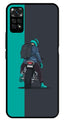 Bike Lover Metal Mobile Case for Redmi Note 11   (Design No -05)