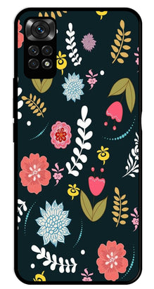 Floral Pattern2 Metal Mobile Case for Redmi Note 11s