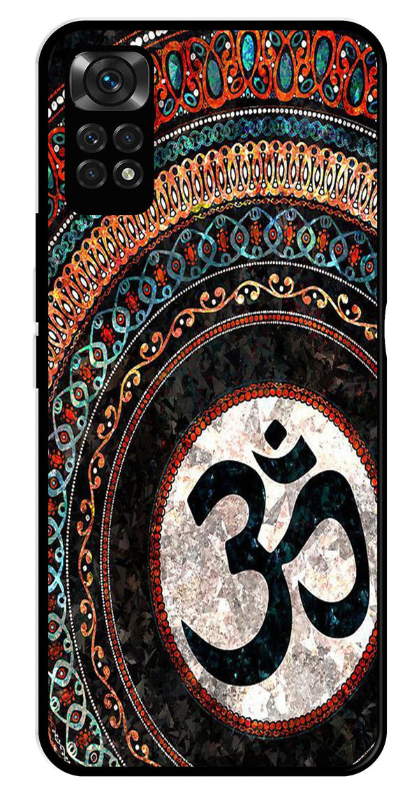 Oum Design Metal Mobile Case for Redmi Note 11s   (Design No -15)