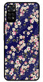 Flower Design Metal Mobile Case for Redmi Note 11s   (Design No -25)
