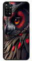 Owl Design Metal Mobile Case for Redmi Note 11s   (Design No -26)