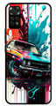 Vintage Car Metal Mobile Case for Redmi Note 11s   (Design No -29)