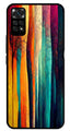 Modern Art Colorful Metal Mobile Case for Redmi Note 11s   (Design No -47)